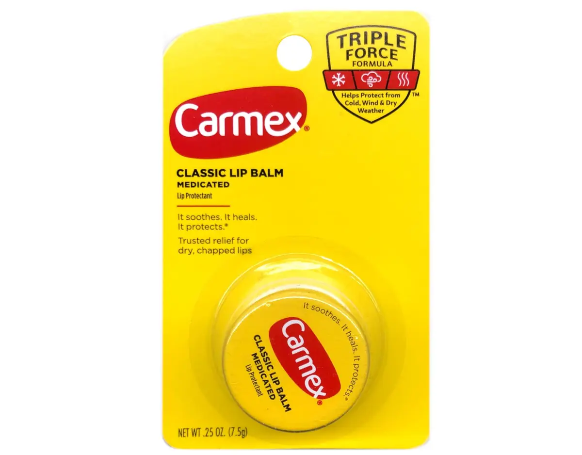 Carmex Classic Lip Balm Medicated 12 Pack | Trusted Relief for Dry, Chapped Lips - main product image