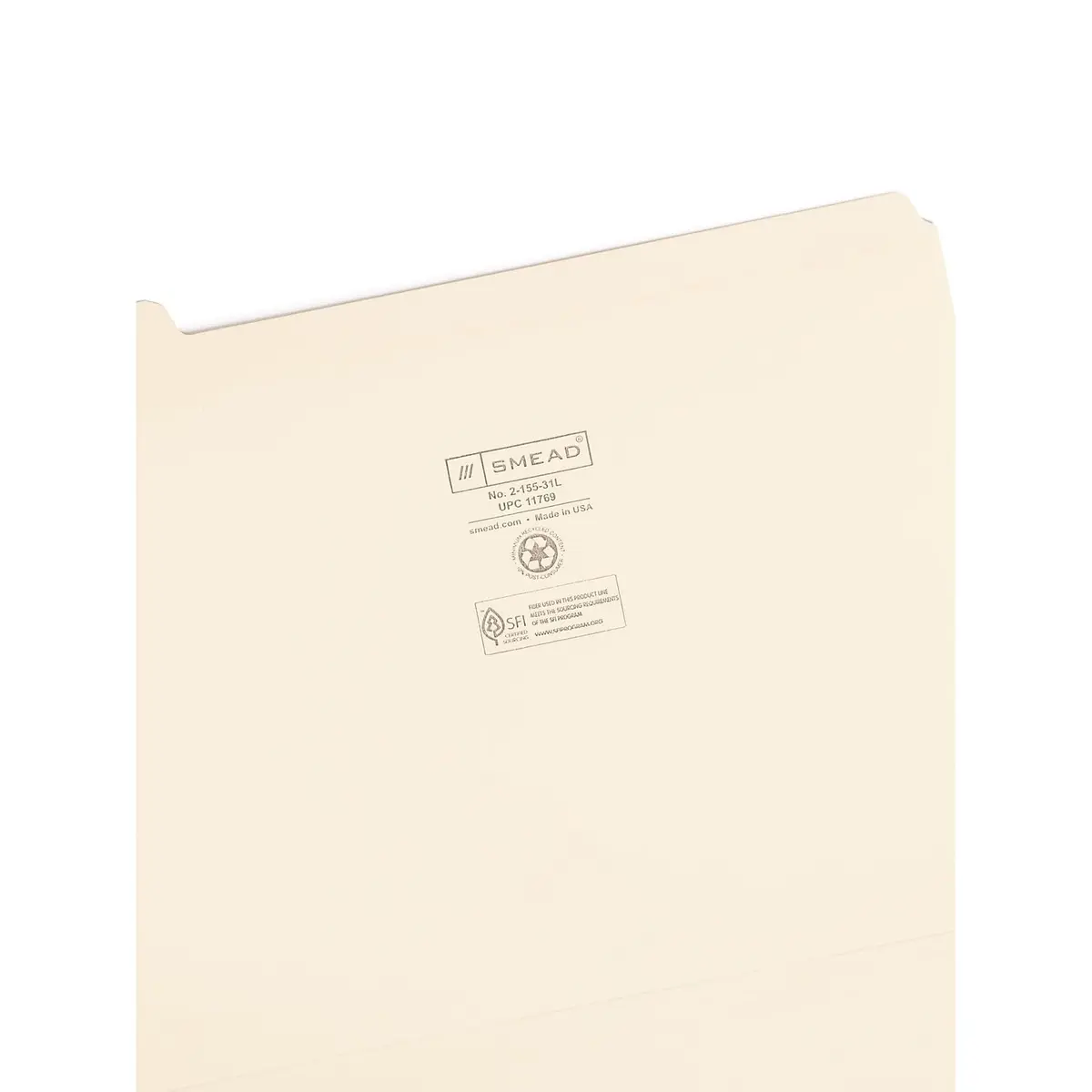 SMEAD File Folders Manila Set Daily 1-31 | Indexed 5-Tab Office & School Filing - view 3