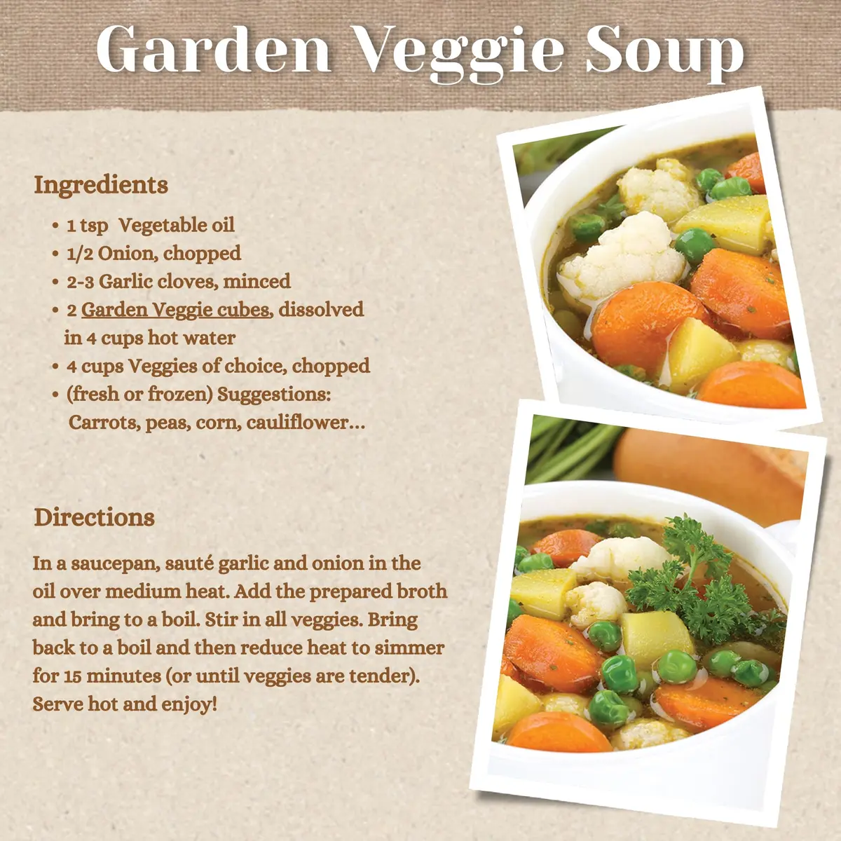 Edward & Sons Garden Veggie Bouillon Cubes, Gluten Free 2.9 Oz (82g) 12 Pack | Vegan, Organic, Non-GMO Broth Cubes - view 5