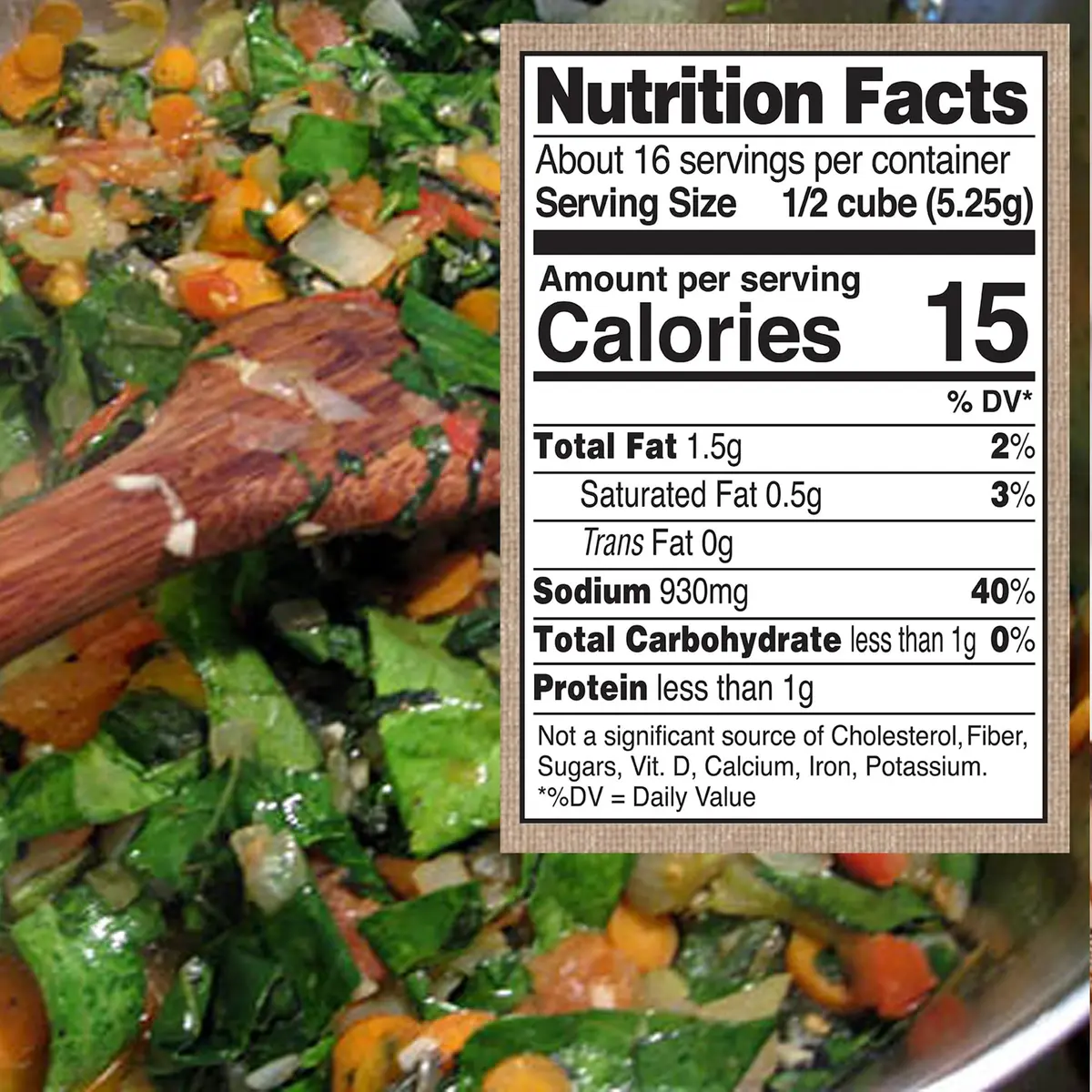 Edward & Sons Garden Veggie Bouillon Cubes, Gluten Free 2.9 Oz (82g) 12 Pack | Vegan, Organic, Non-GMO Broth Cubes - view 3