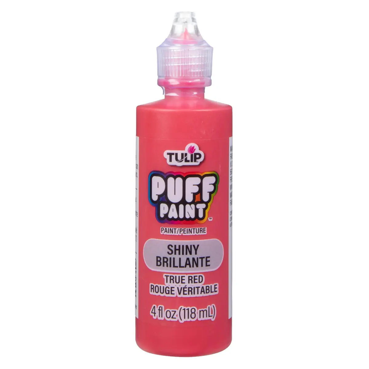 TULIP Puff Paint Slick True Red 4 Fl Oz (118 ml) | Dimensional Fabric Paint for Clothing & Crafts - main product image