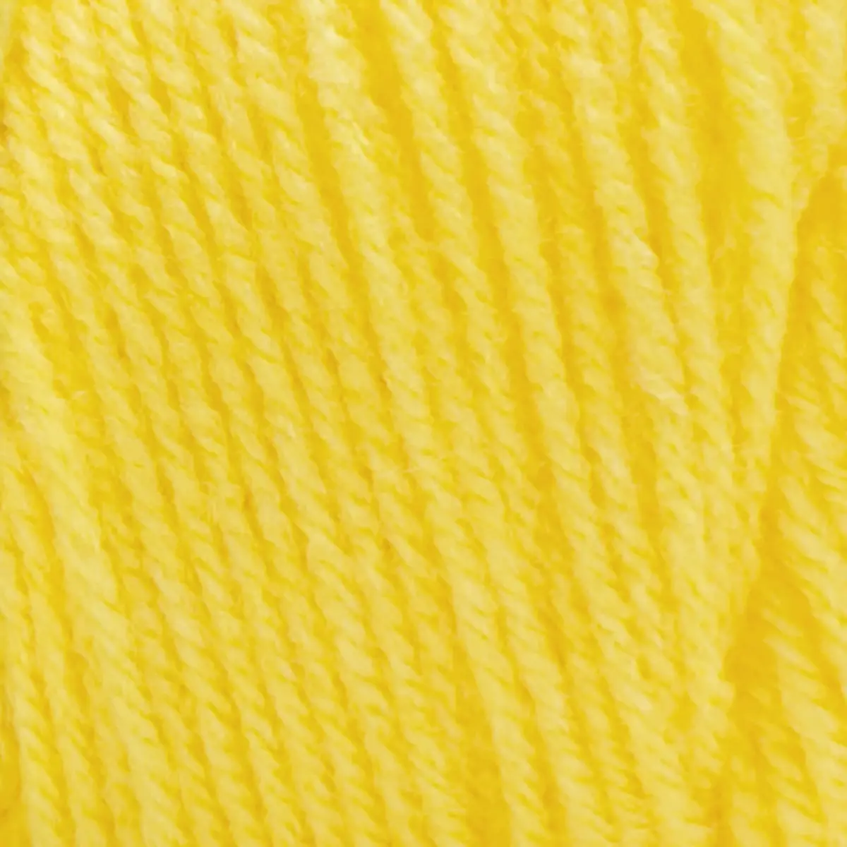 Red Heart Super Saver Yarn, Bright Yellow | 364 yards, 198g/7oz, Acrylic, Medium Worsted Weight - view 2