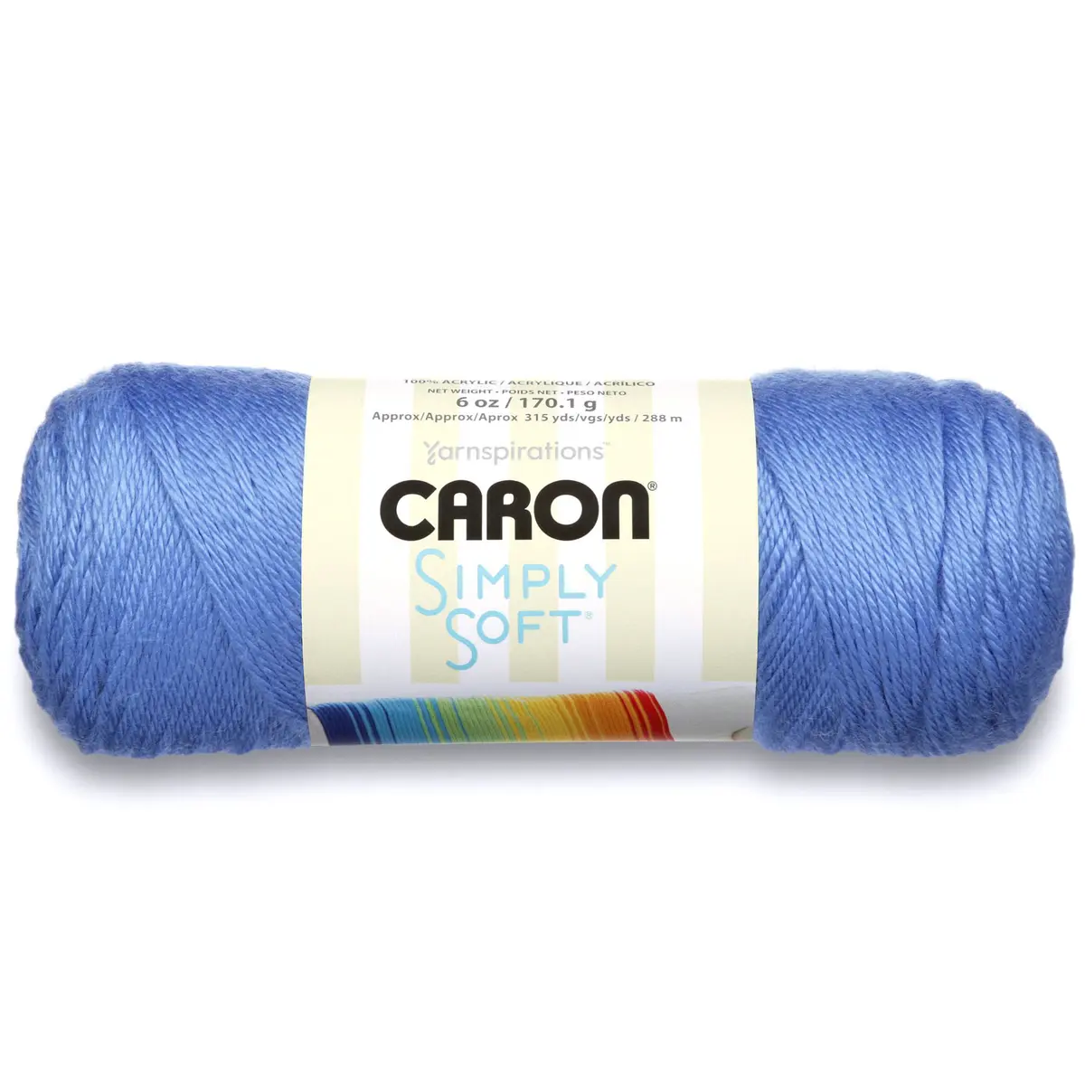 Caron Simply Soft Brites Yarn 6 oz | Neon Bright Colors, Machine Washable, Ideal for Crochet & Knitting - main product image