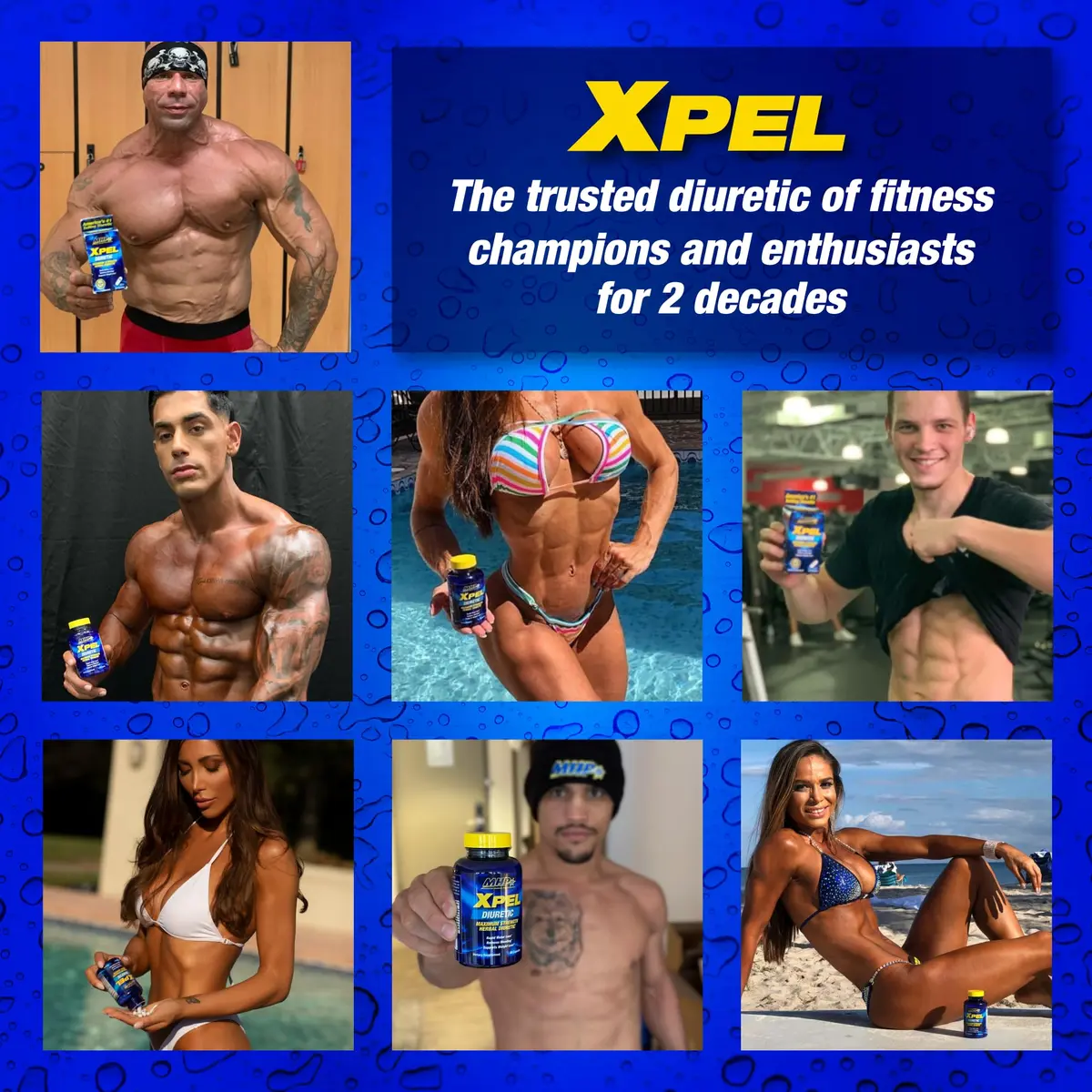 Maximum Human Performance Xpel Maximum Strength Diuretic Water Pills 80 Capsules | Rapid Water Loss & Bloating Support - view 6