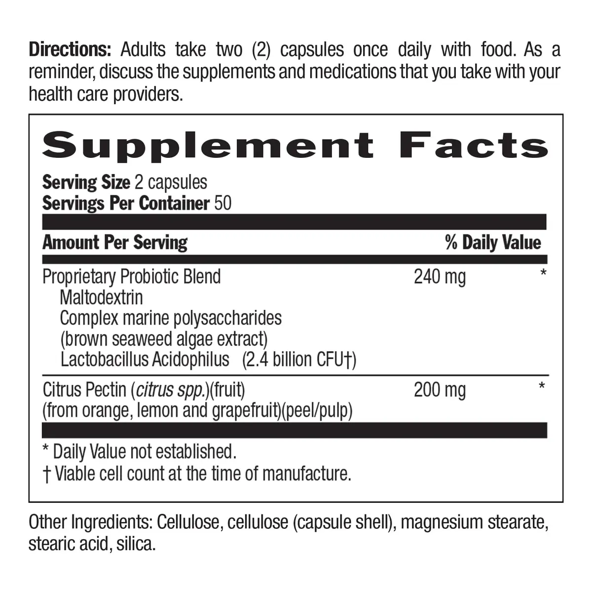 Country Life Acidophilus with Pectin | Dairy-Free Vegan Capsules for Digestive Support - view 4
