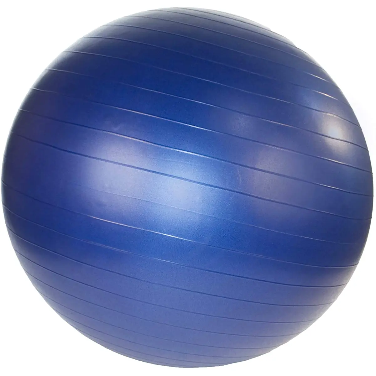 JFIT Anti-Burst Gym Ball, Navy Blue, 85cm | Strengthen & Tone Your Body - main product image
