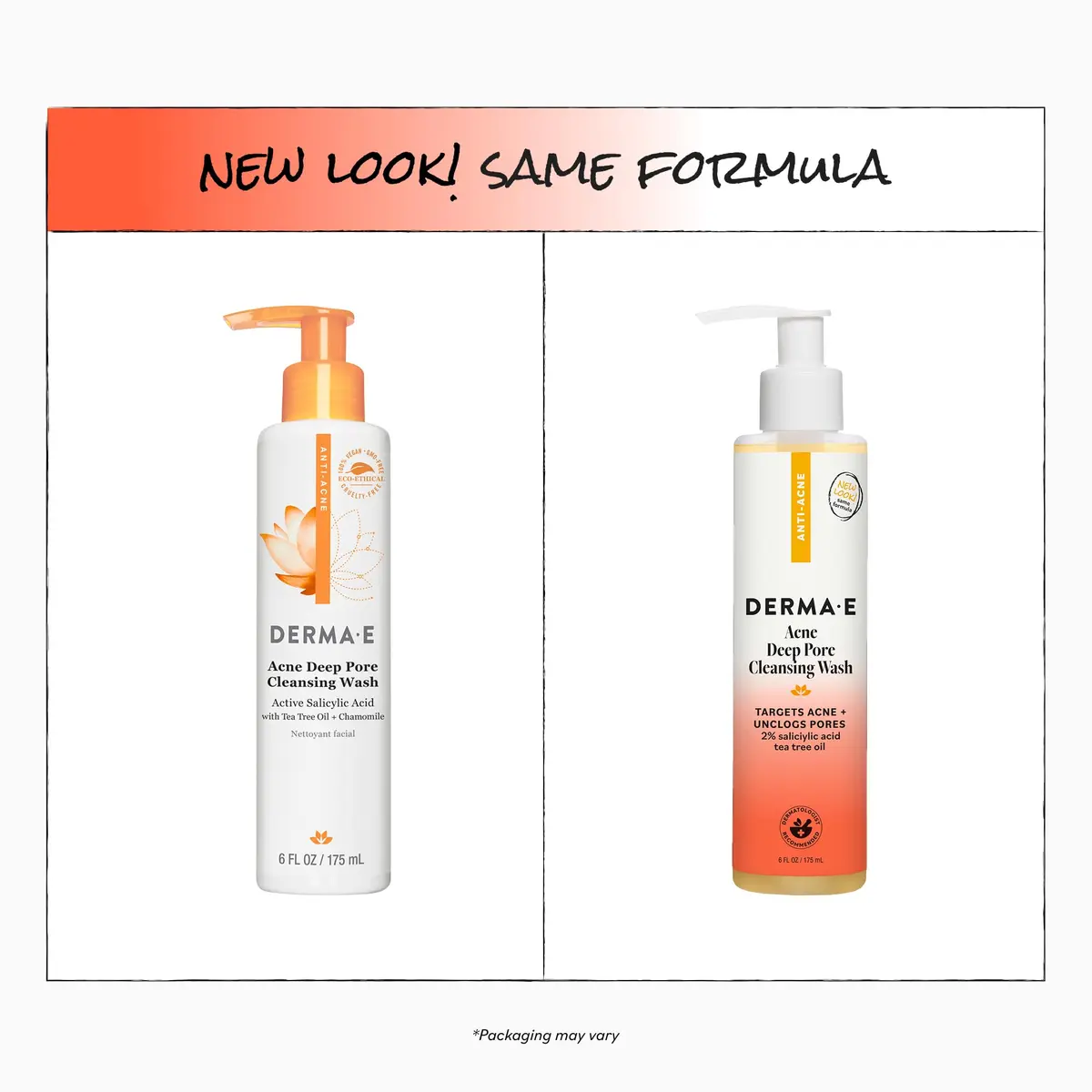 Derma E Acne Deep Pore Cleansing Face Wash 177ml (6 Fl Oz) | Gentle Oil Control for Breakout-Prone Skin - view 4