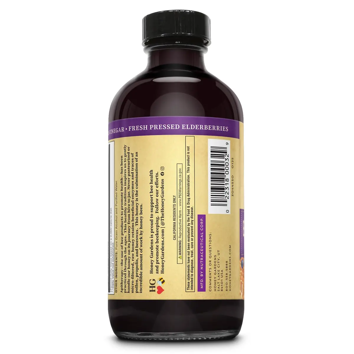 ZAND Elderberry & Honey Immune Syrup 8 Fl Oz | Natural Elderberry & Honey Support - view 3
