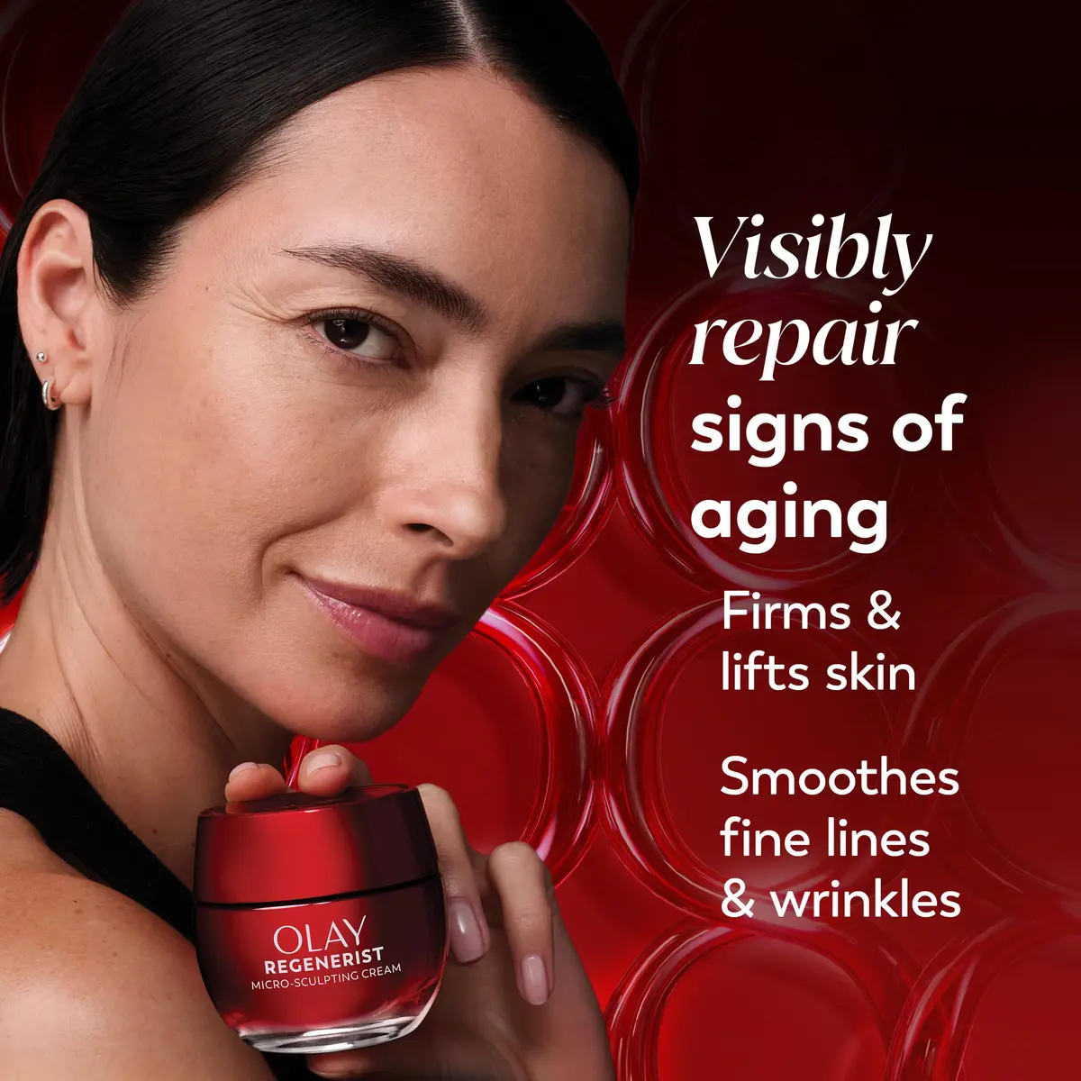 Olay Face Moisturizer Regenerist Micro-Sculpting Cream 1.7oz | Anti-Aging, Firming Skin Care - view 3