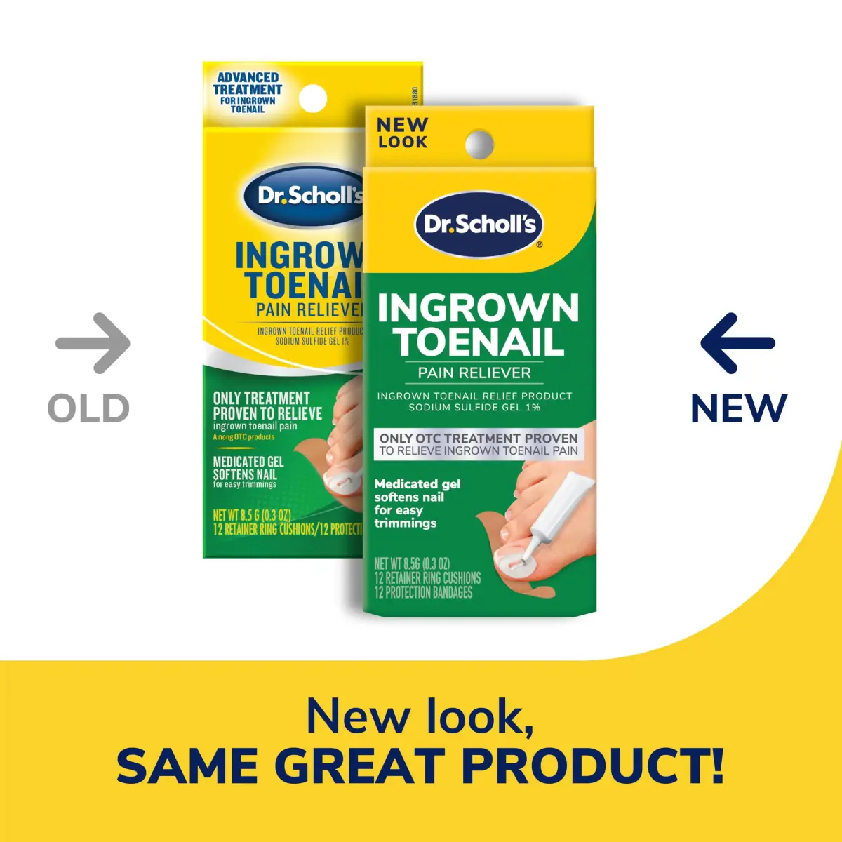 Dr. Scholl's Ingrown Toenail Pain Reliever Medicated Gel 0.3 Oz (8.87 ml) | Proven OTC Pain Relief - view 2