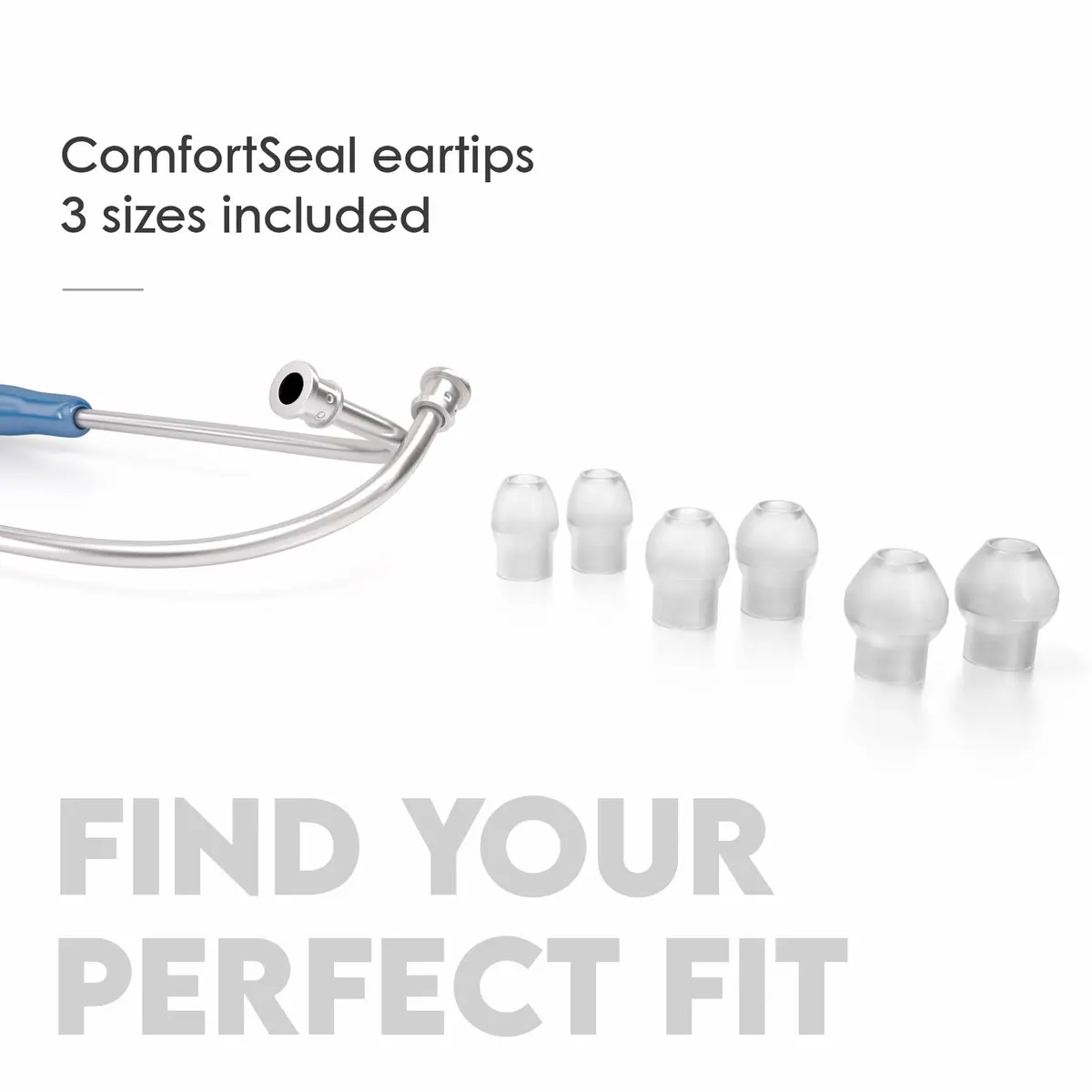 MDF Instruments MD One Stainless Steel Adult Stethoscope Royal Blue Tube | Acoustic Precision & Durability - view 8
