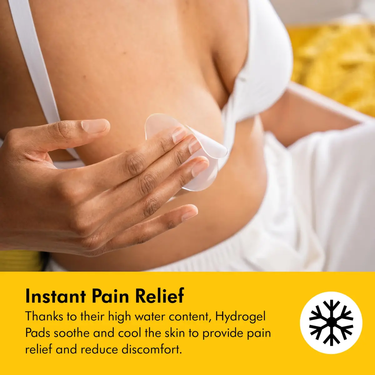 Medela Hydrogel Pads for Sore Nipples | Cooling Moisture Supports Natural Healing, Pack of 4 - view 4