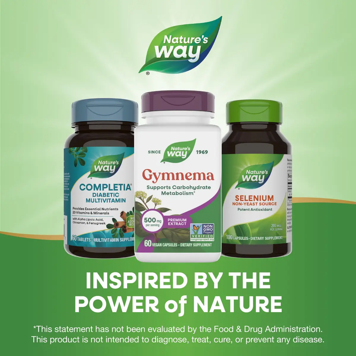 Nature's Way Gymnema Premium Extract 500 mg 60 Capsules | Supports Carbohydrate Metabolism - view 7