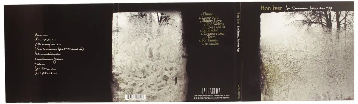 Jagjaguwar For Emma Forever Ago | Indie Folk Album 4.88/5 ⭐ (3,268 reviews) in India - view 3