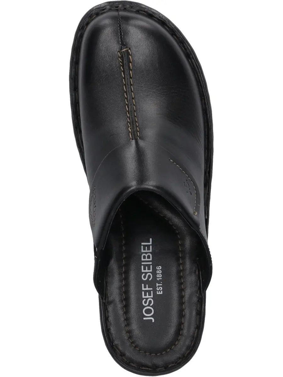 Josef Seibel Carole Women’s Clog, Black, EU 40 (US 9-9.5) Medium | Premium Leather Support & Comfort - view 6