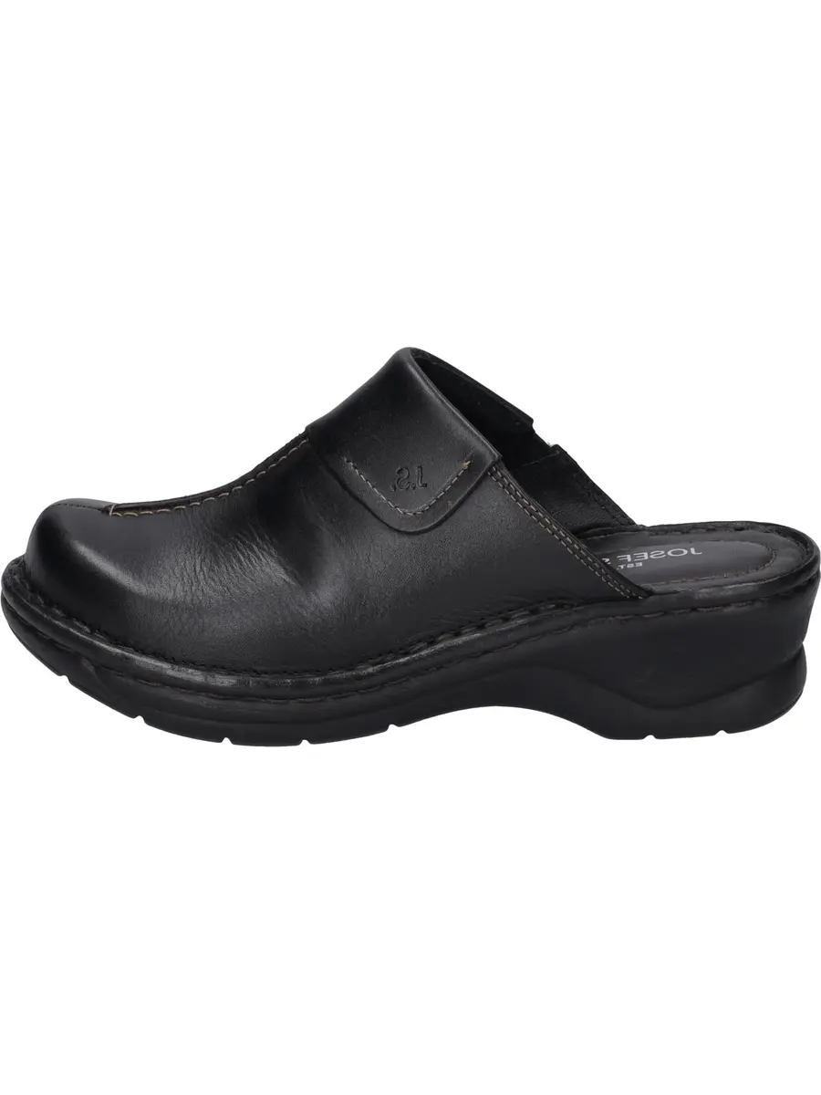 Josef Seibel Carole Women’s Clog, Black, EU 40 (US 9-9.5) Medium | Premium Leather Support & Comfort - view 2