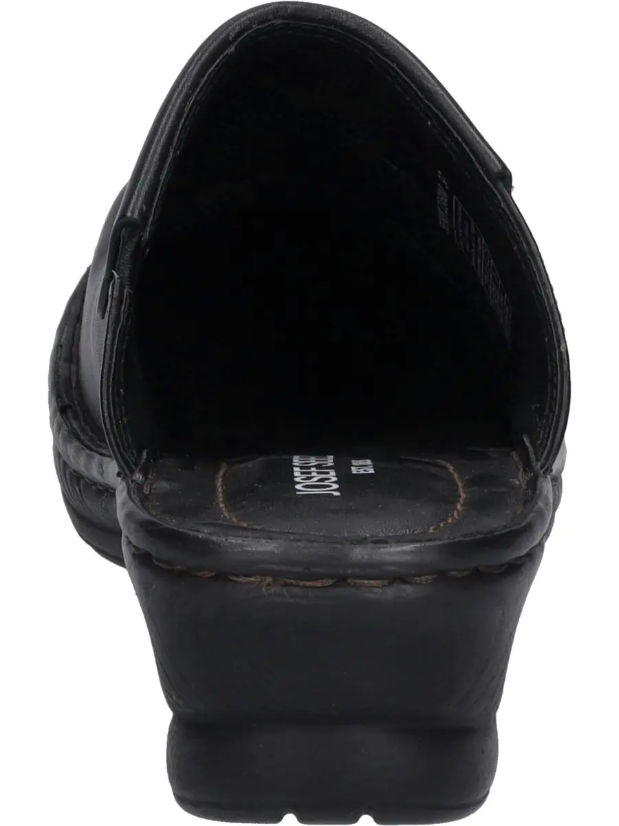 Josef Seibel Carole Women’s Clog, Black, EU 40 (US 9-9.5) Medium | Premium Leather Support & Comfort - view 3