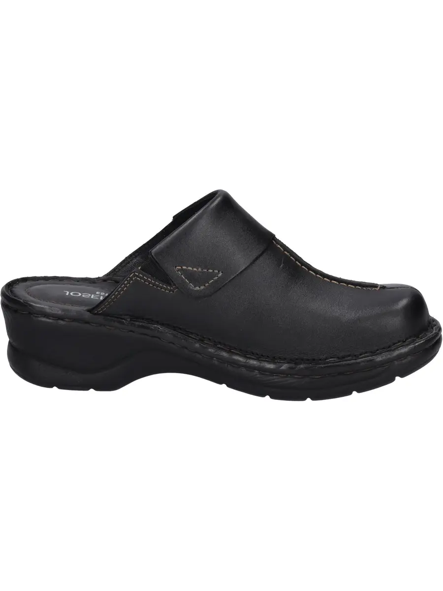 Josef Seibel Carole Women’s Clog, Black, EU 40 (US 9-9.5) Medium | Premium Leather Support & Comfort - view 4