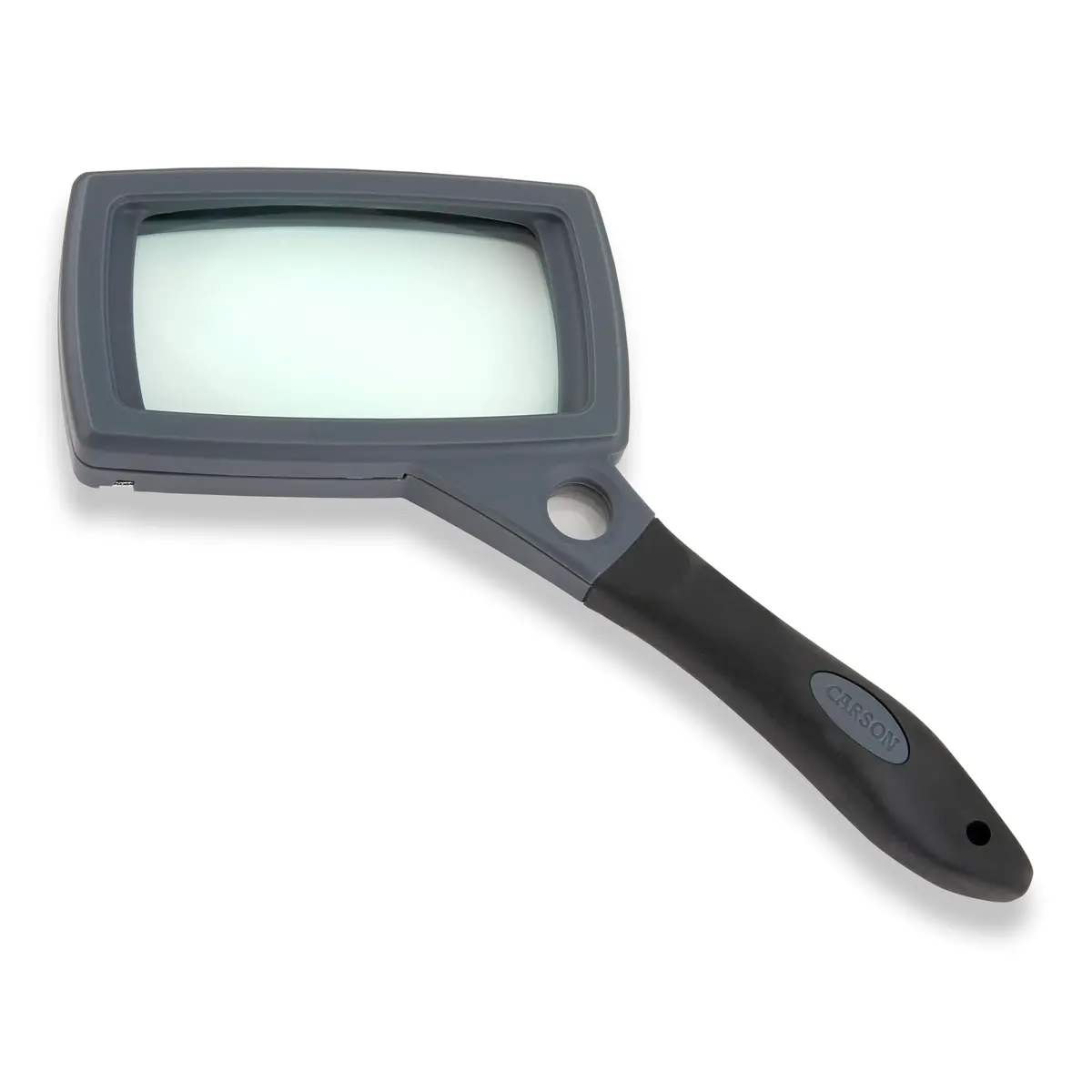 Carson SureGrip Series 2X Power Glass Magnifier with Hands-Free Fold-out Stand (SG-16) | Sharp, Durable & Ergonomic - main product image