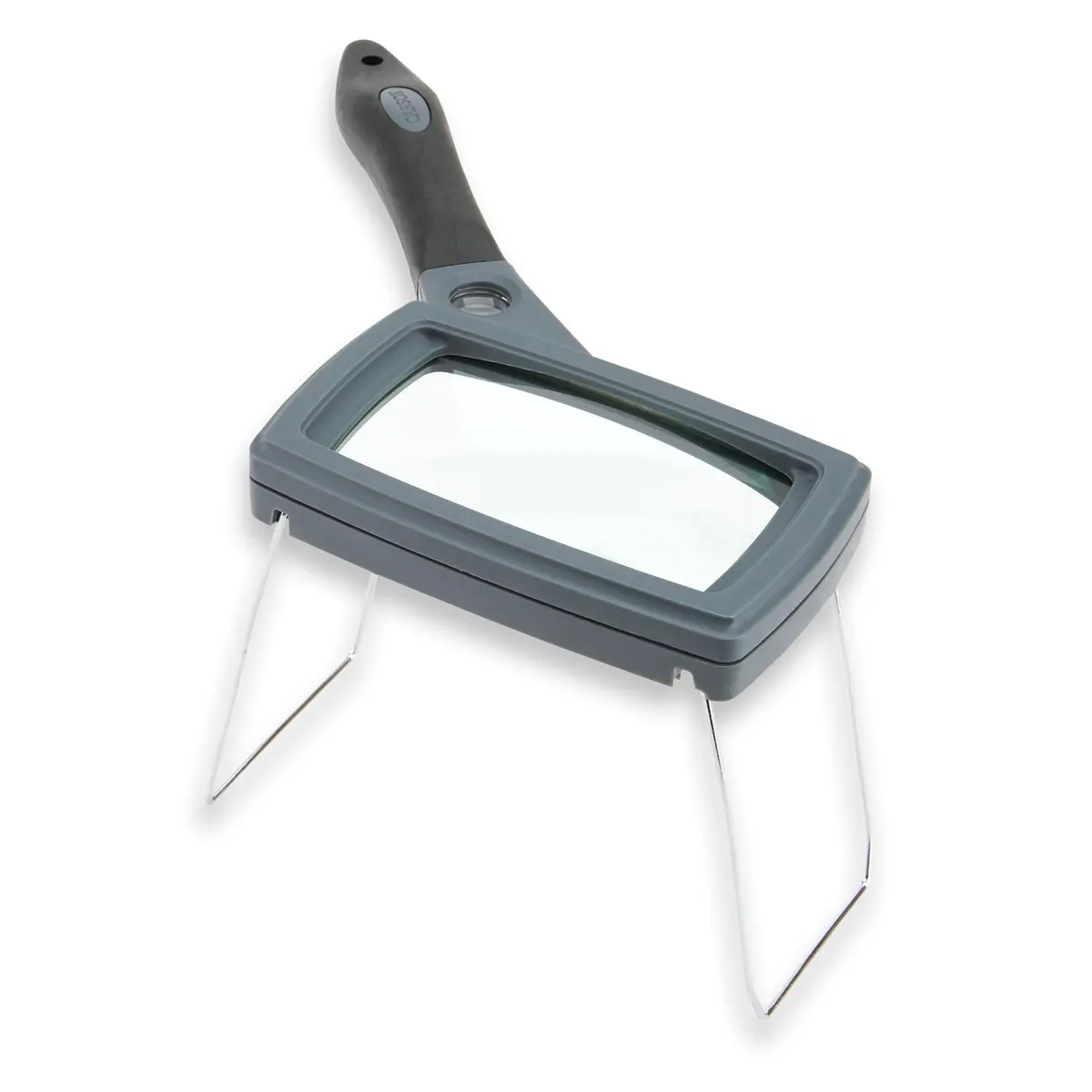 Carson SureGrip Series 2X Power Glass Magnifier with Hands-Free Fold-out Stand (SG-16) | Sharp, Durable & Ergonomic - view 2