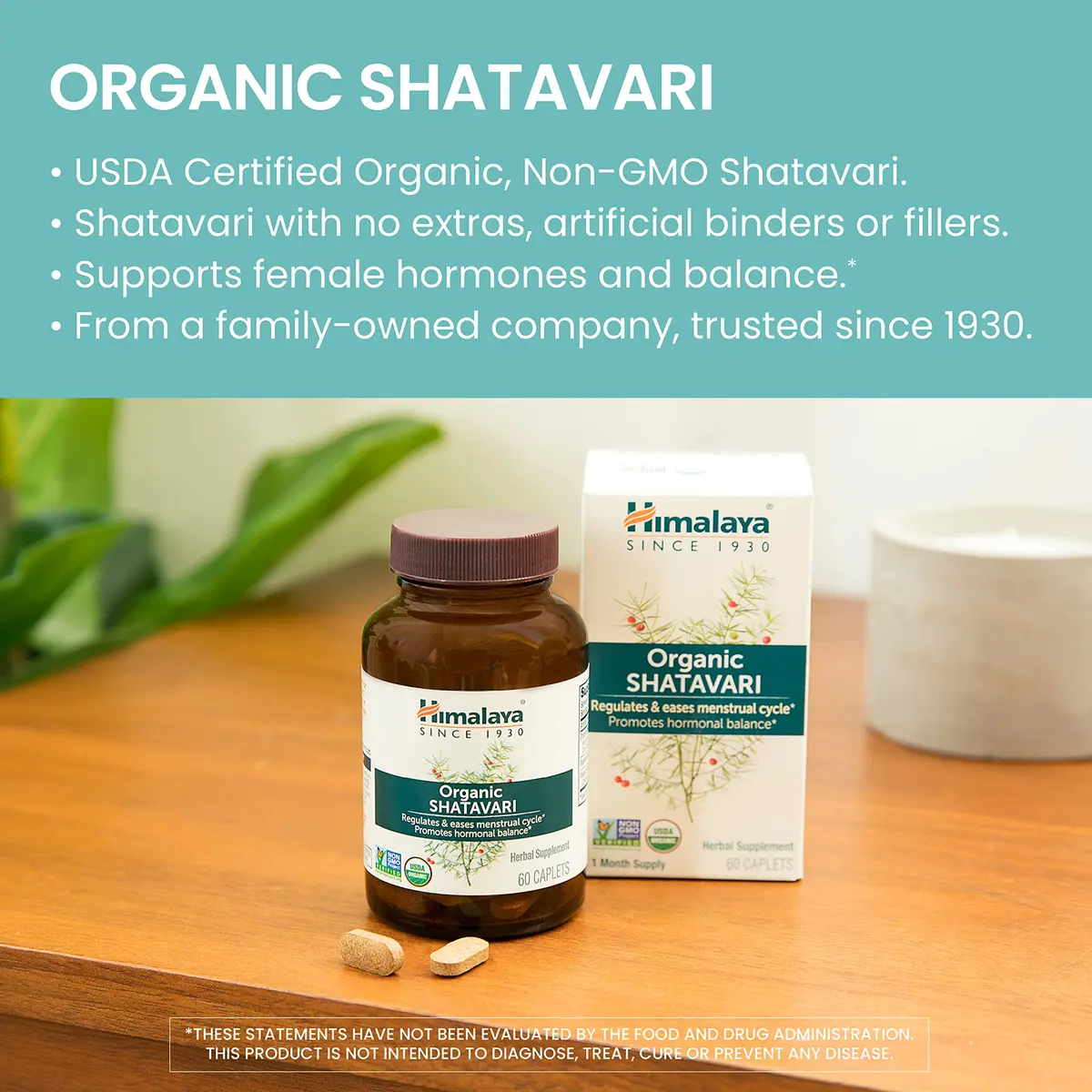 Himalaya Shatavari Capsules 1300 mg | Supports Hormone Balance & Menstrual Relief for Women - view 3