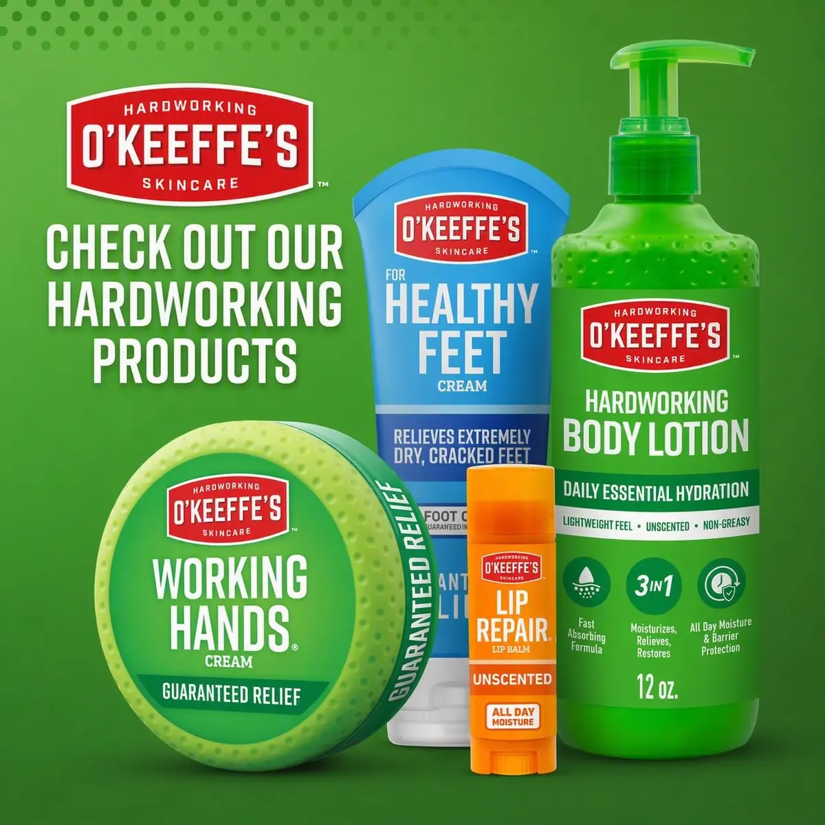 O'Keeffe's Working Hands Hand Cream 96g (3.4 oz) Jar | Clinically Proven Relief for Extreme Dryness - view 8