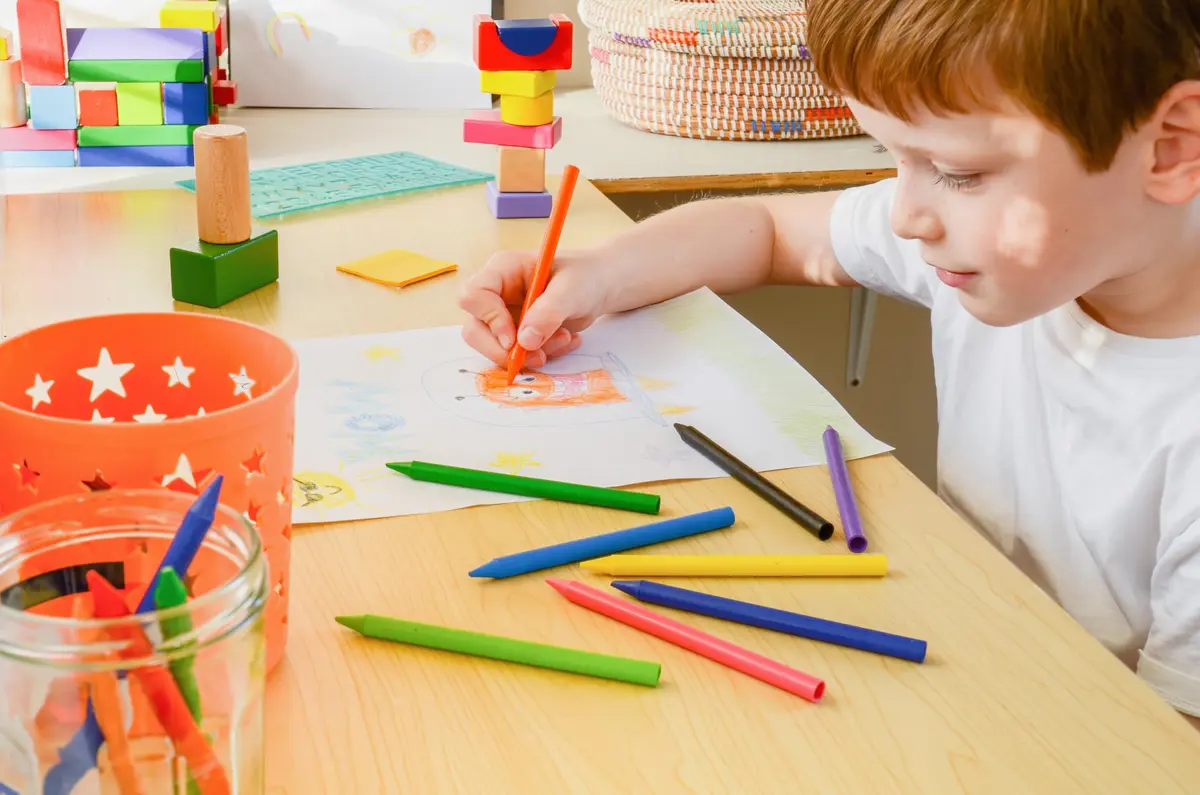 BIC Kids Plastidecor Colouring Crayons 24 Pack | Vibrant Assorted Colours for Kids 30+ Months - view 7