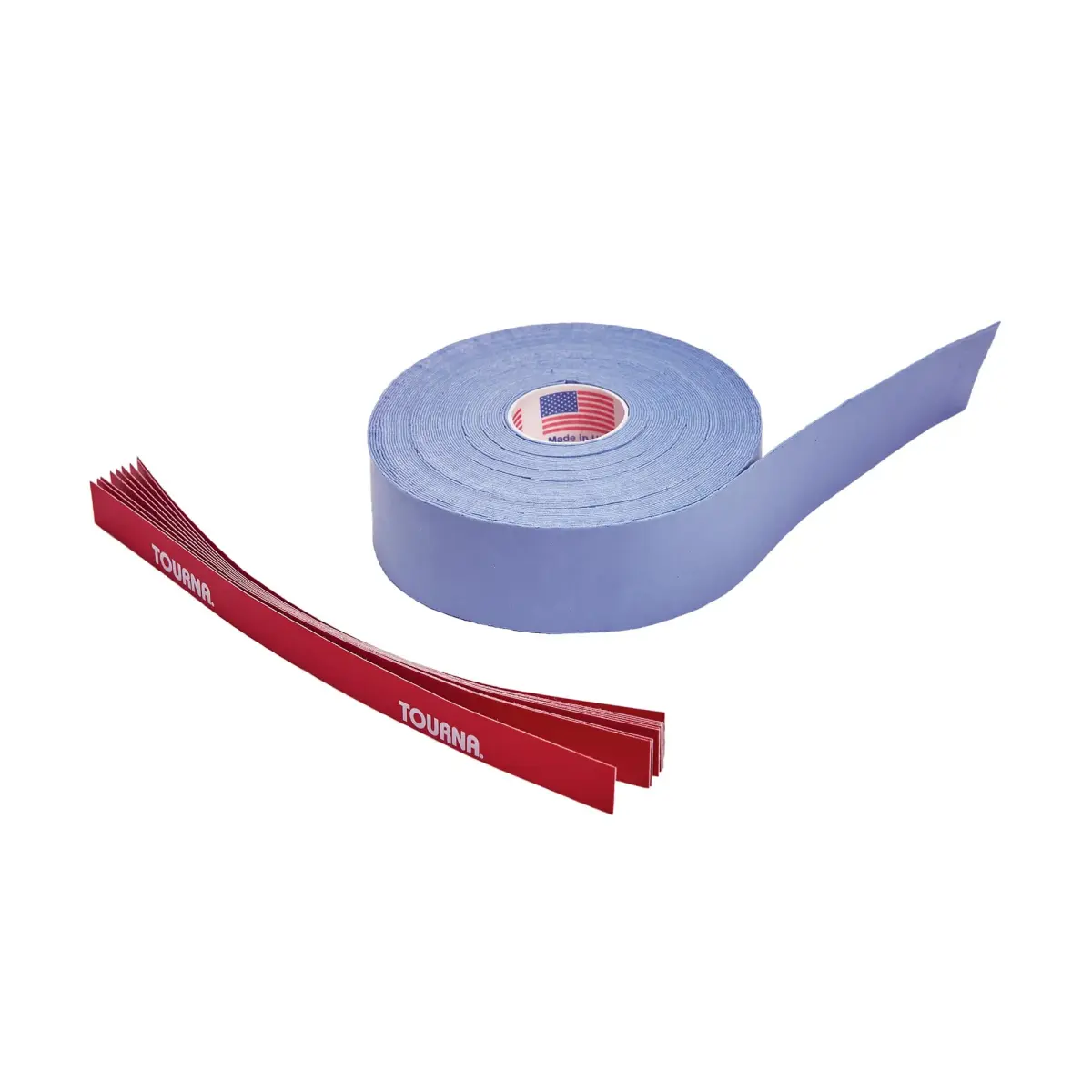 Tourna Tac Tacky Feel Tennis Grip 10 Pack XL Blue | Superior Sweat Absorption for Pro Play - view 2