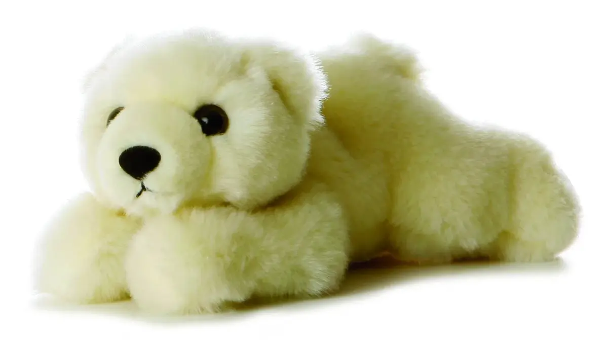 Aurora Lil' Slushy™ Stuffed Animal Polar Bear 20.3cm (8 Inches) | Soft Plush Toy for Kids - main product image