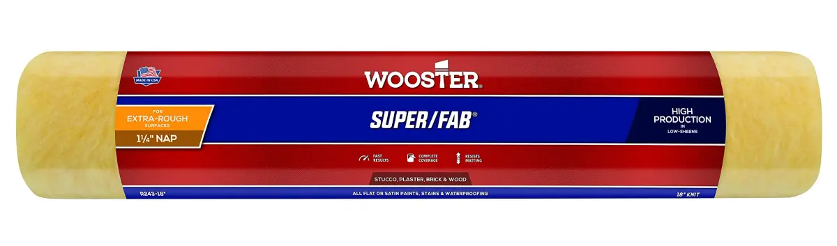Wooster Super/Fab Roller Cover 18-Inch (45.7 cm) | Professional Quality for All Flat to Satin Paints - main product image