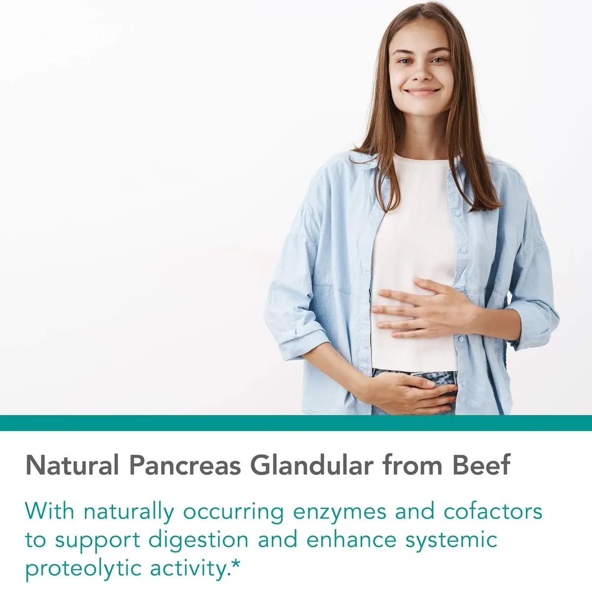 Allergy Research Group Nutricology Pancreas Lamb, Freeze Dried, 90 Count | Supports Digestive Enzymes & Bioactivity - view 3