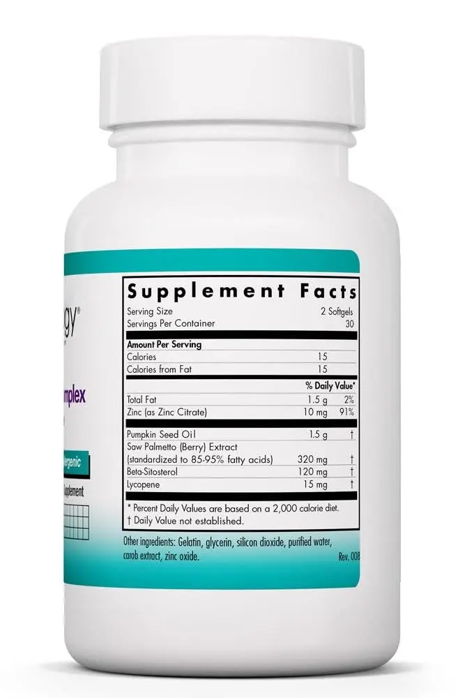 Allergy Research Group Saw Palmetto Complex with Lycopene 60 Softgels | Supports Prostate & Urinary Health - view 3