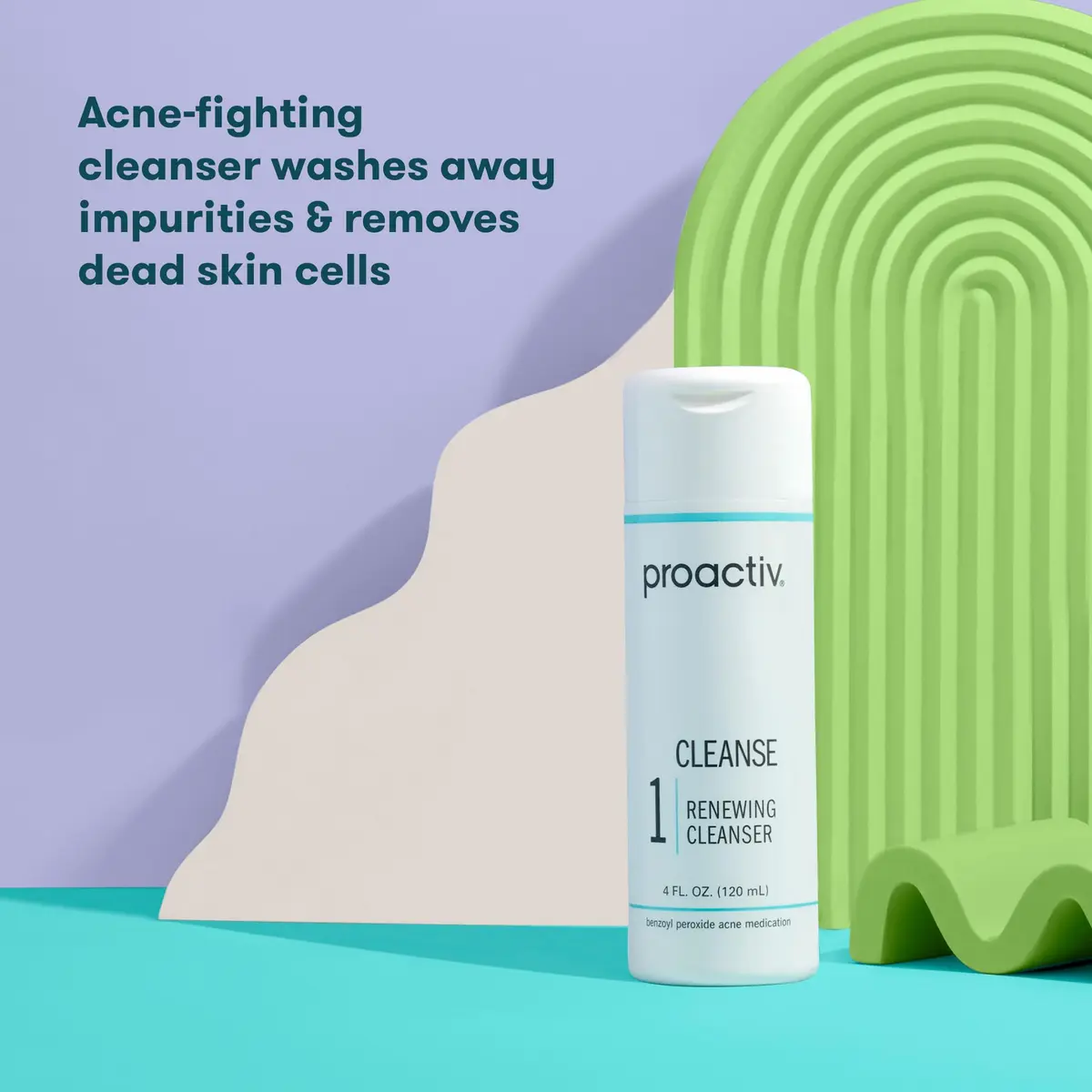 Proactiv Acne Cleanser with Benzoyl Peroxide & Hyaluronic Acid 118ml (4 Fl Oz) | Fights Acne & Hydrates Skin - view 5