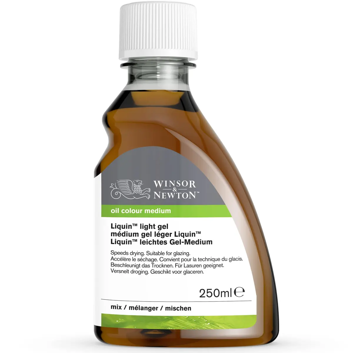 Winsor & Newton Liquin Light Gel Medium 250ml (8.4 Fl Oz) | Speeds Drying for Oil Paints - view 9