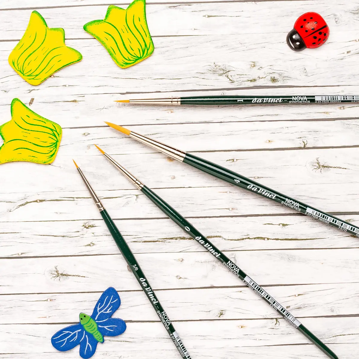 da Vinci Watercolor Series 5230 Nova Paint Brush Set, Synthetic with Vegetable Oil Brush Soap, Multiple Sizes (5 Brushes) - view 5