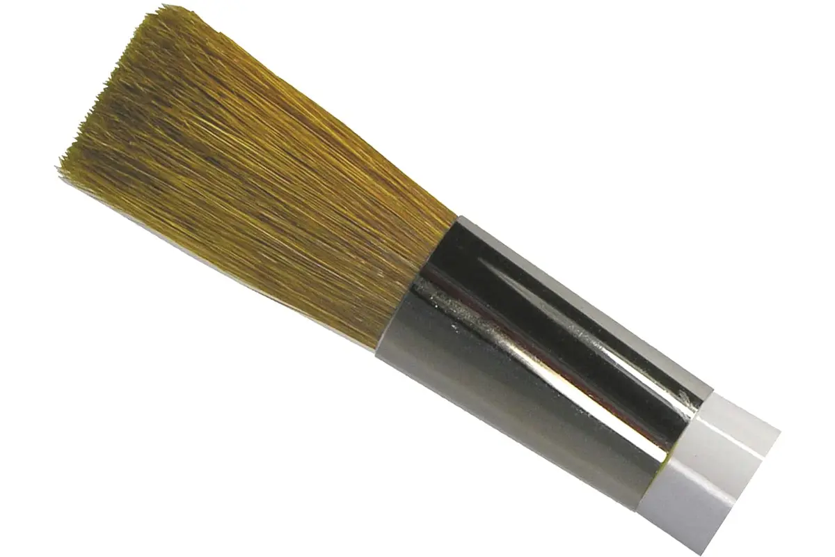 Bob Ross 1/2" Round Foliage Brush | Natural Bristle Artist Brush for Wet-on-Wet Technique - main product image