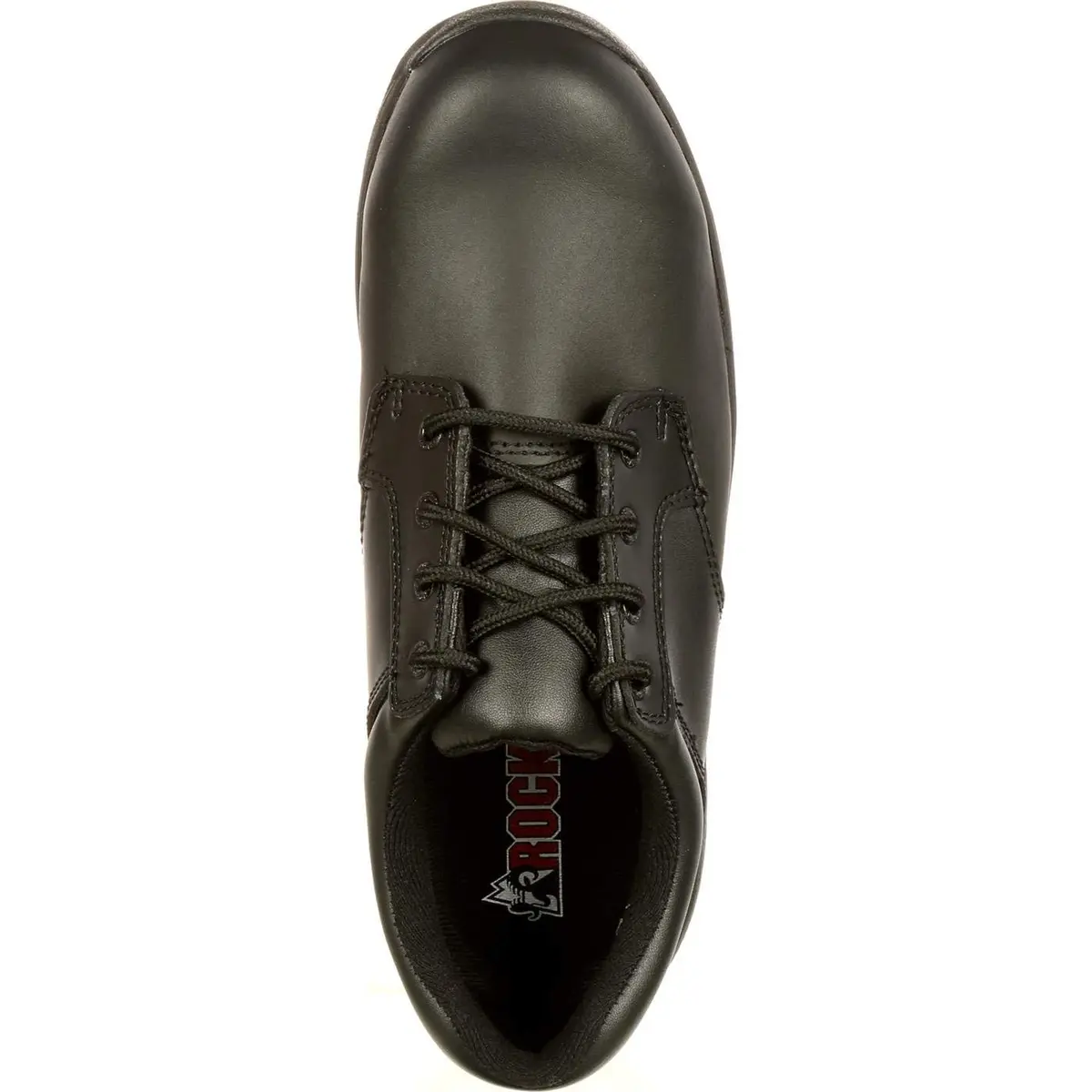 ROCKY SlipStop 911 Plain Toe Oxford Shoe, Black, Size 9(ME) | Water-Resistant Full-Grain Leather Work Shoe - view 7