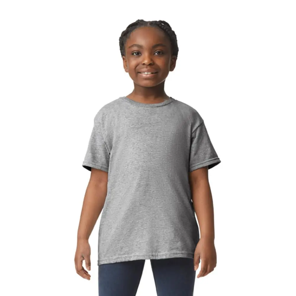Gildan Heavy Cotton T-Shirt G800B Sport Grey XL | Classic 100% Cotton Jersey - main product image