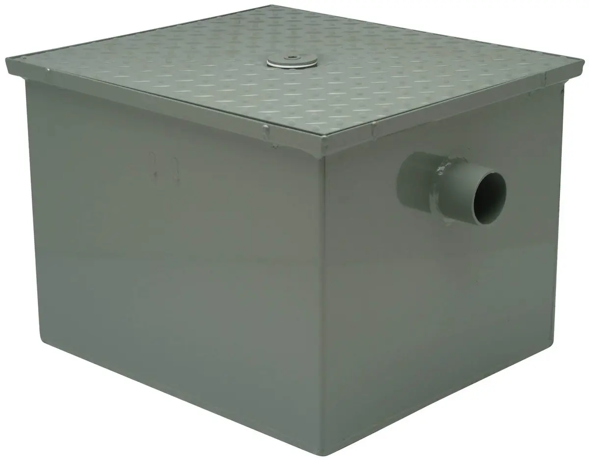 Zurn Steel Grease Trap 7 GPM | Flow Control with Durable Steel Construction - main product image