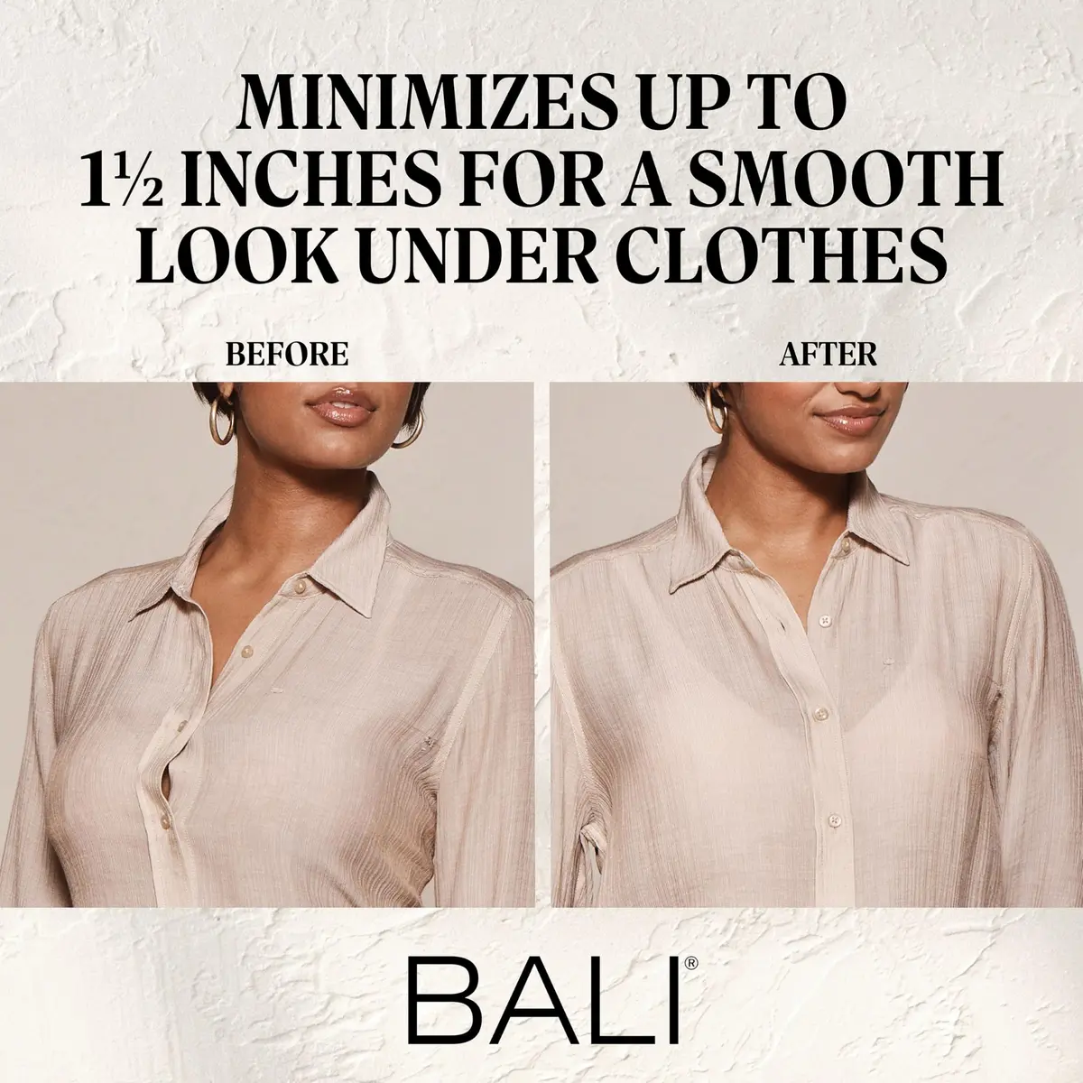 Bali Womens Passion For Comfort Minimizer Underwire Bra, WHITE, 36DD | Supportive Fit & Smoothing Support - view 5