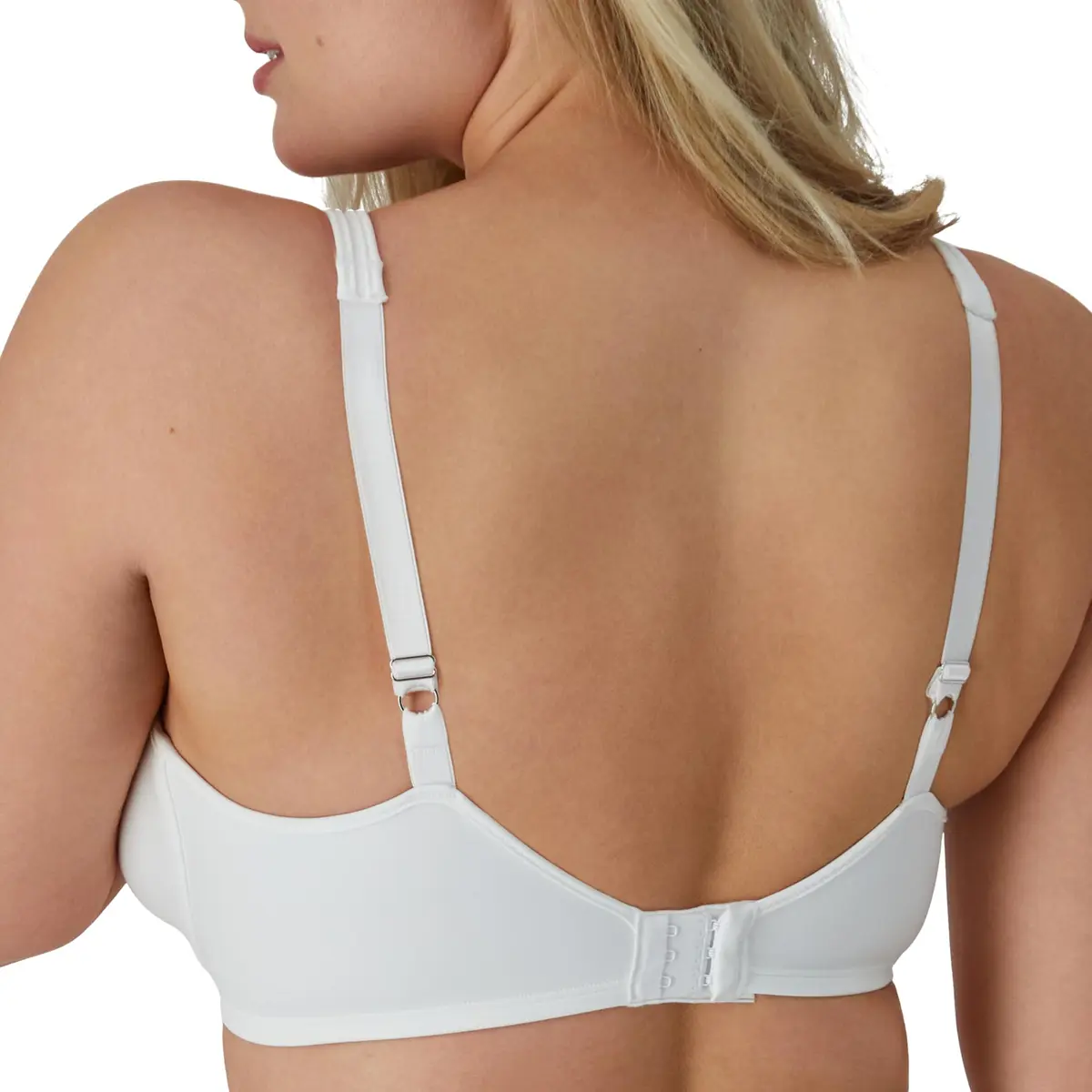 Bali Womens Passion For Comfort Minimizer Underwire Bra, WHITE, 36DD | Supportive Fit & Smoothing Support - view 2