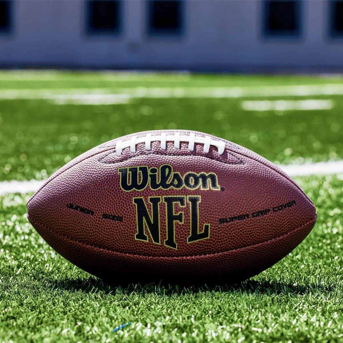 WILSON NFL Super Grip Composite Football - Official Size, Brown | Official Size (High School & College; Ages 14+) - view 5