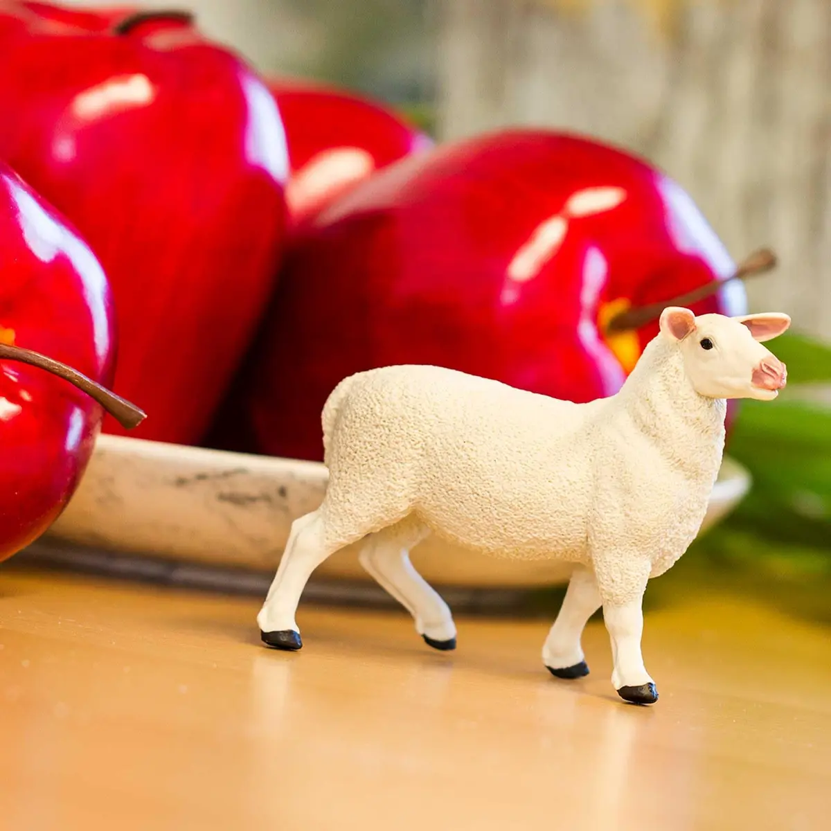 Safari Ltd. Ewe Figurine - Lifelike 3" Model Figure - Educational Toy for Kids 3+ - view 2
