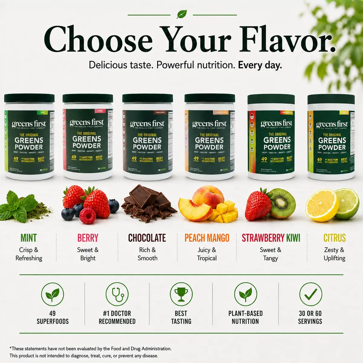 Greens First Original Greens Powder, Berry, 8.96 Ounce (Pack of 1) | 49 Superfoods & Gut Support - view 6