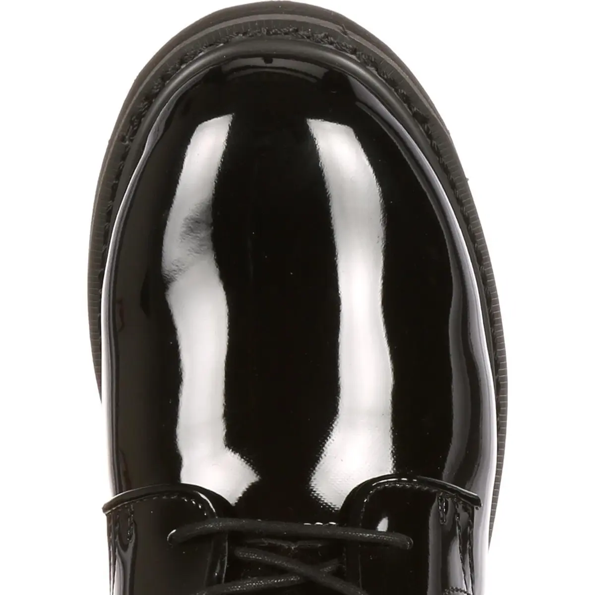 ROCKY Dress Leather High Gloss Chukka, Black, Size 13(EW) | Durable Water-Resistant Work Boot - view 5