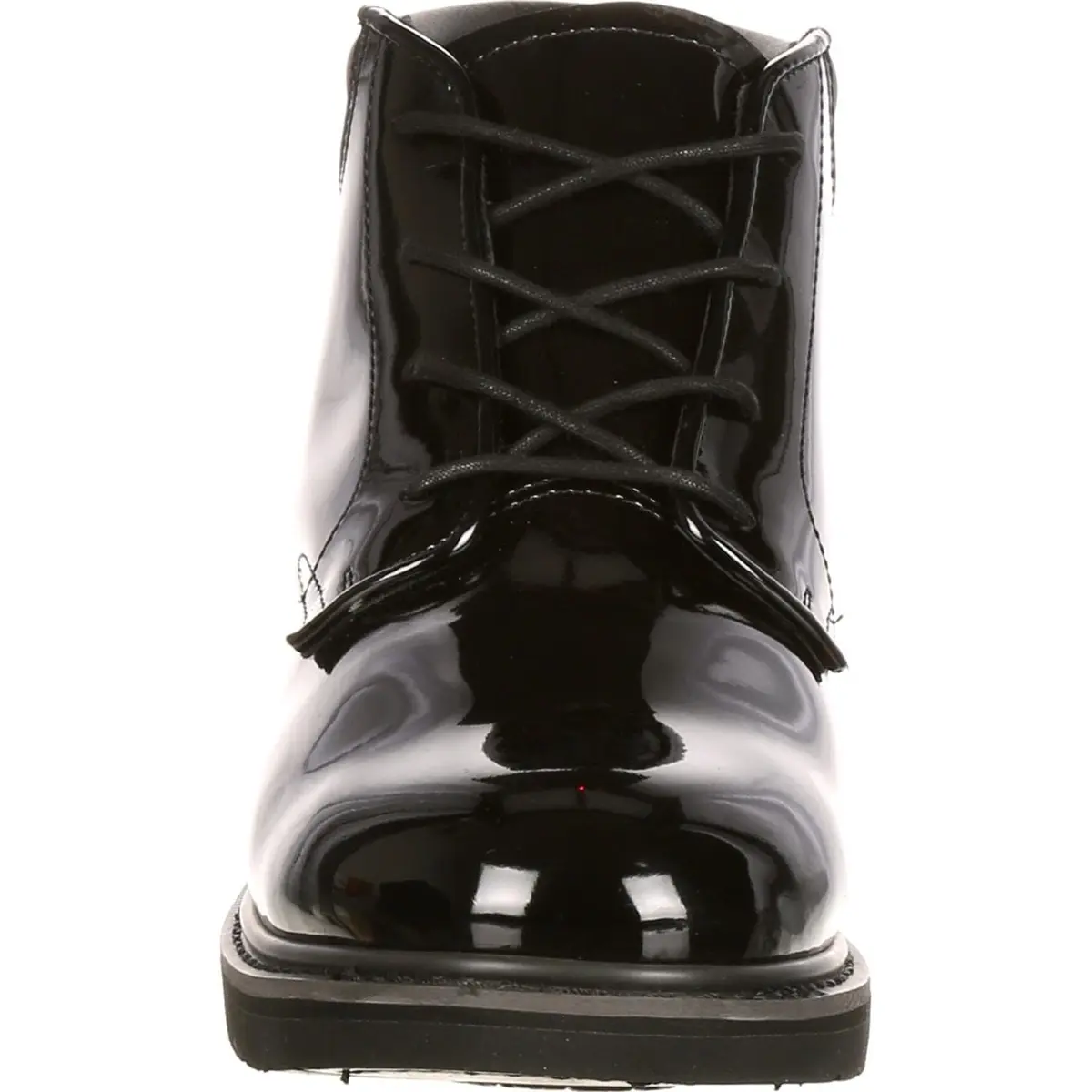 ROCKY Dress Leather High Gloss Chukka, Black, Size 13(EW) | Durable Water-Resistant Work Boot - view 3