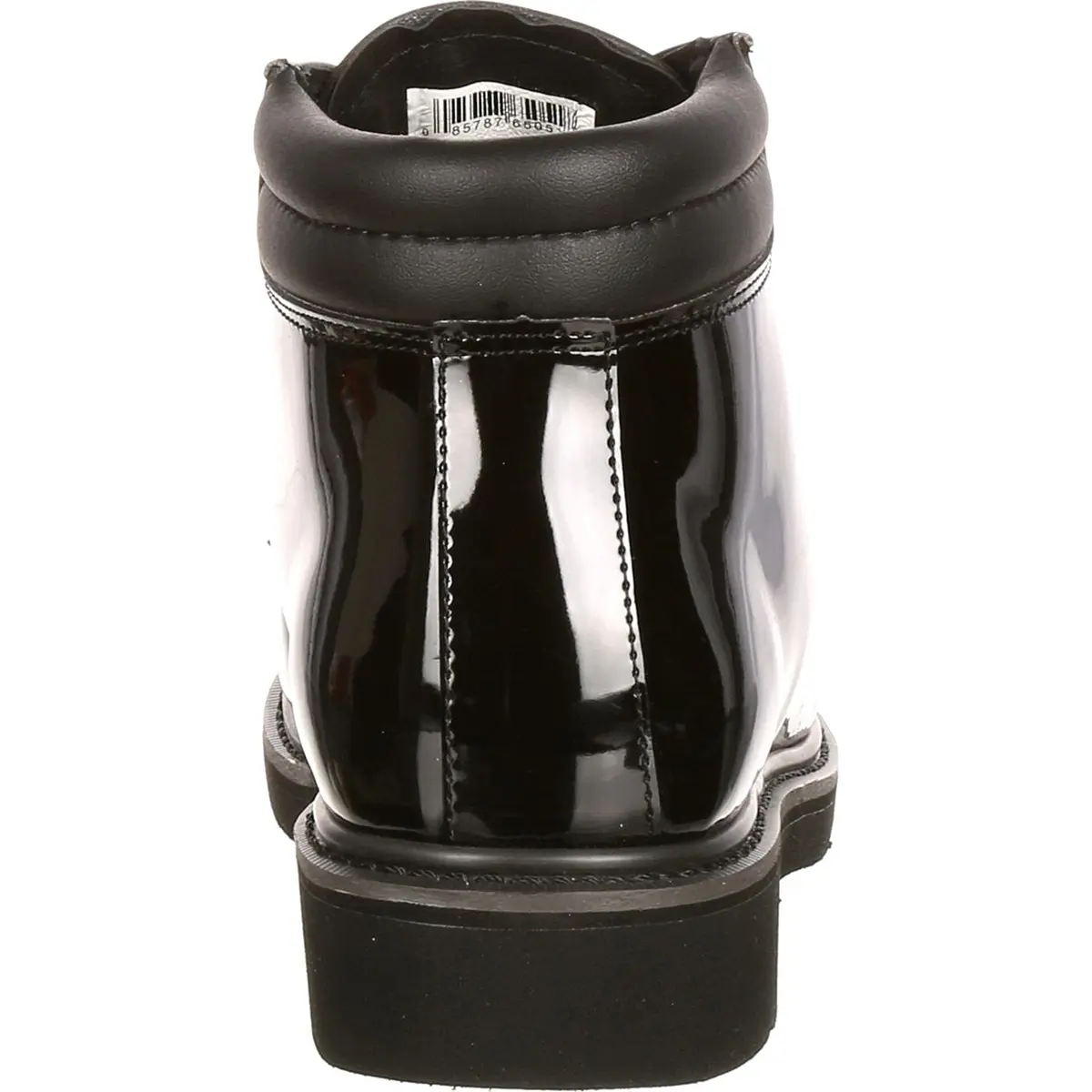 ROCKY Dress Leather High Gloss Chukka, Black, Size 13(EW) | Durable Water-Resistant Work Boot - view 4