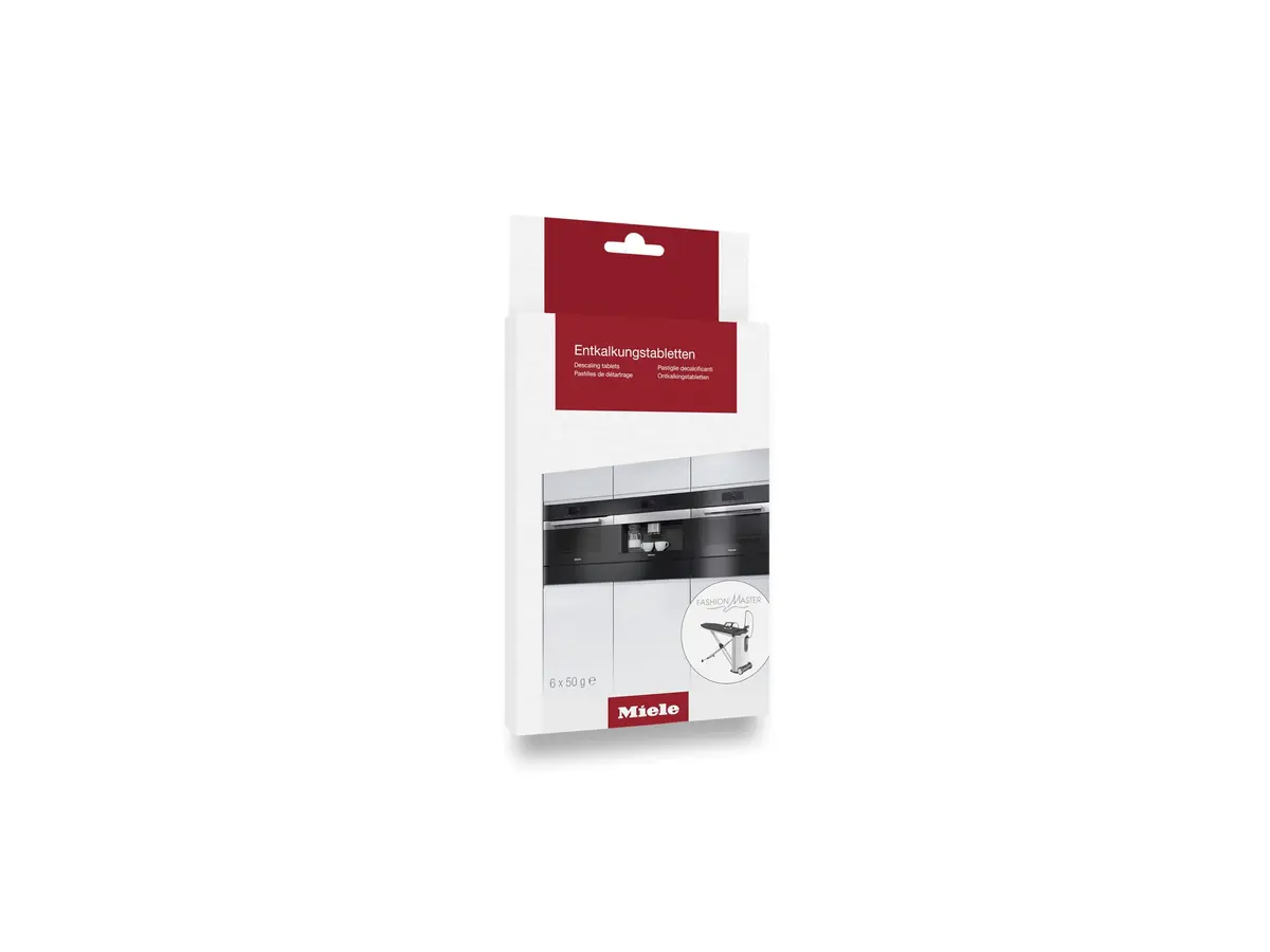 Miele Original Descaling Tablets with Moisture Plus, 6 Count (Pack of 1) | For Coffee Machines, Steam Ovens, FashionMaster, and Ovens/Ranges with Moisture Plus - view 2