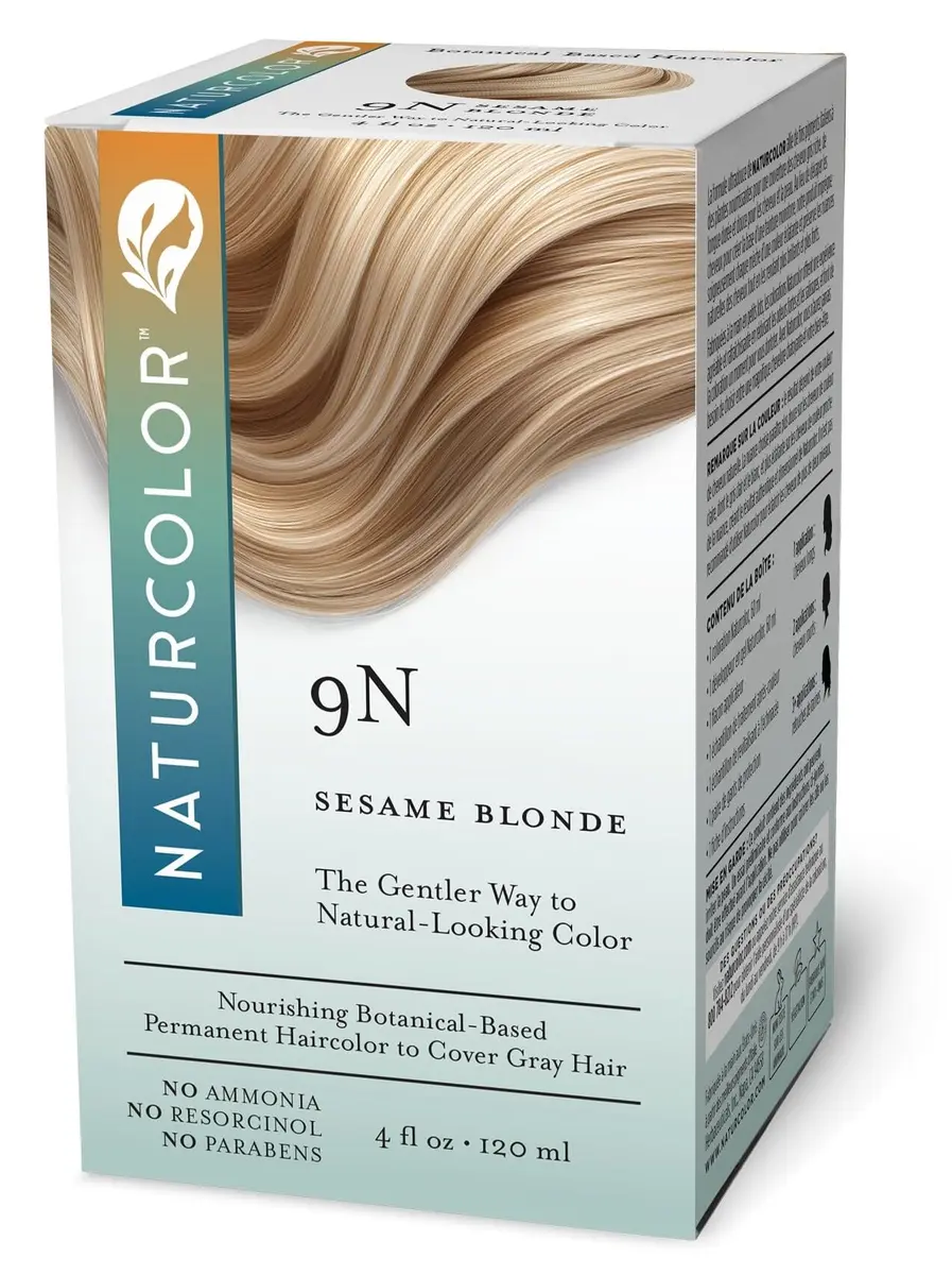 Naturcolor 9N Sesame Blonde Permanent Hair Color | Ammonia-Free, Italian Pigments, 4 Fl Oz - main product image