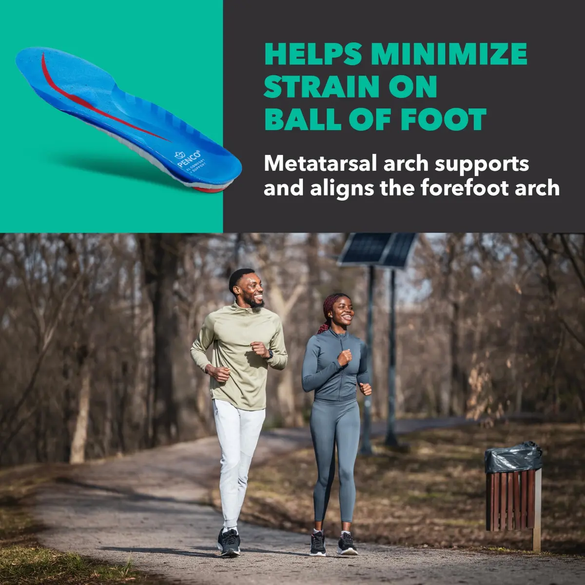 Spenco Gel Comfort Shoe Insole with Cushioning and Support, Men's 14-15.5 | Moderate arch support, breathable, APMA Seal - view 6